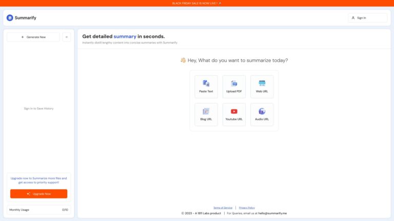 Best Summarify AI Tool Review
