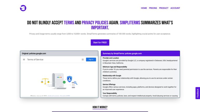 Best Simpliterms AI Tool Review