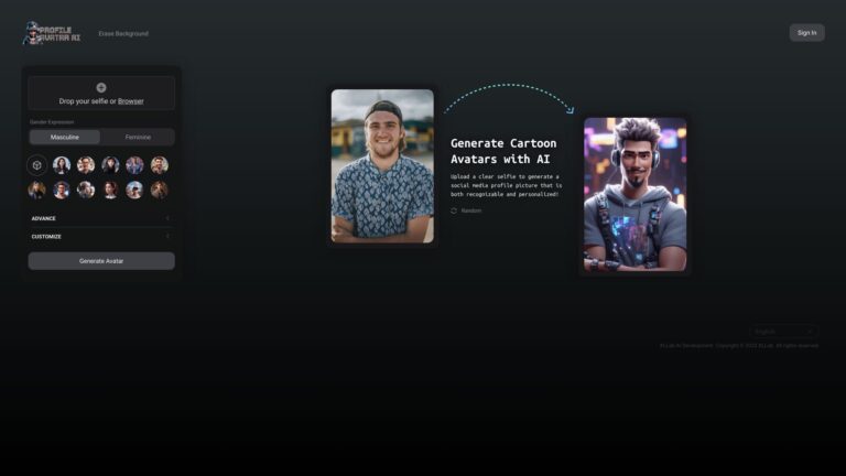 Popular Profile Avatar AI AI Tool Review