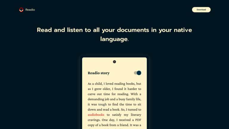 Innovative Readio AI Tool Review