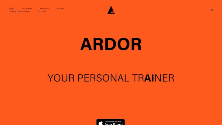 Innovative Ardor Fitness AI Tool Review
