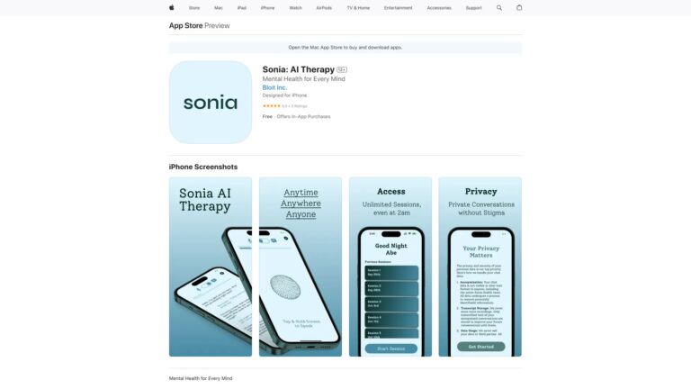 Top Sonia AI Tool Review