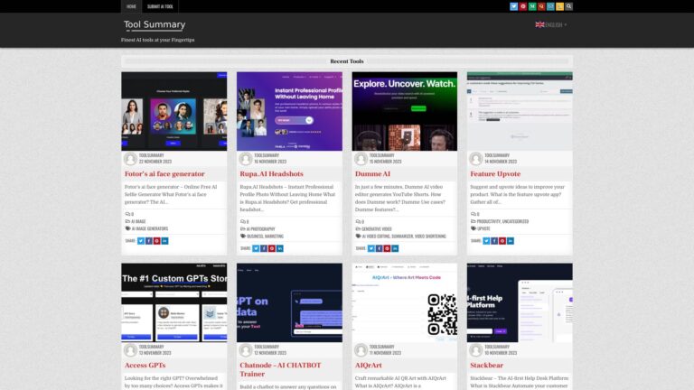 Smart Toolsummary AI Tool Review