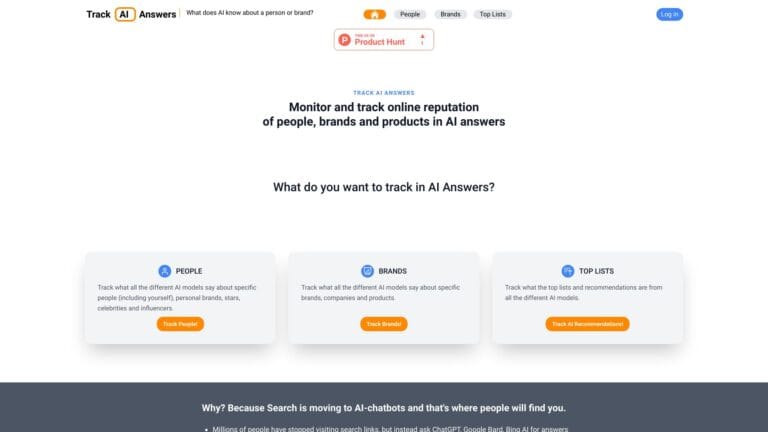 Innovative Track AI Answers AI Tool Review