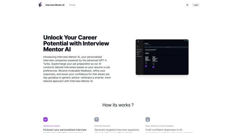 Best Interview Mentor AI AI Tool Review