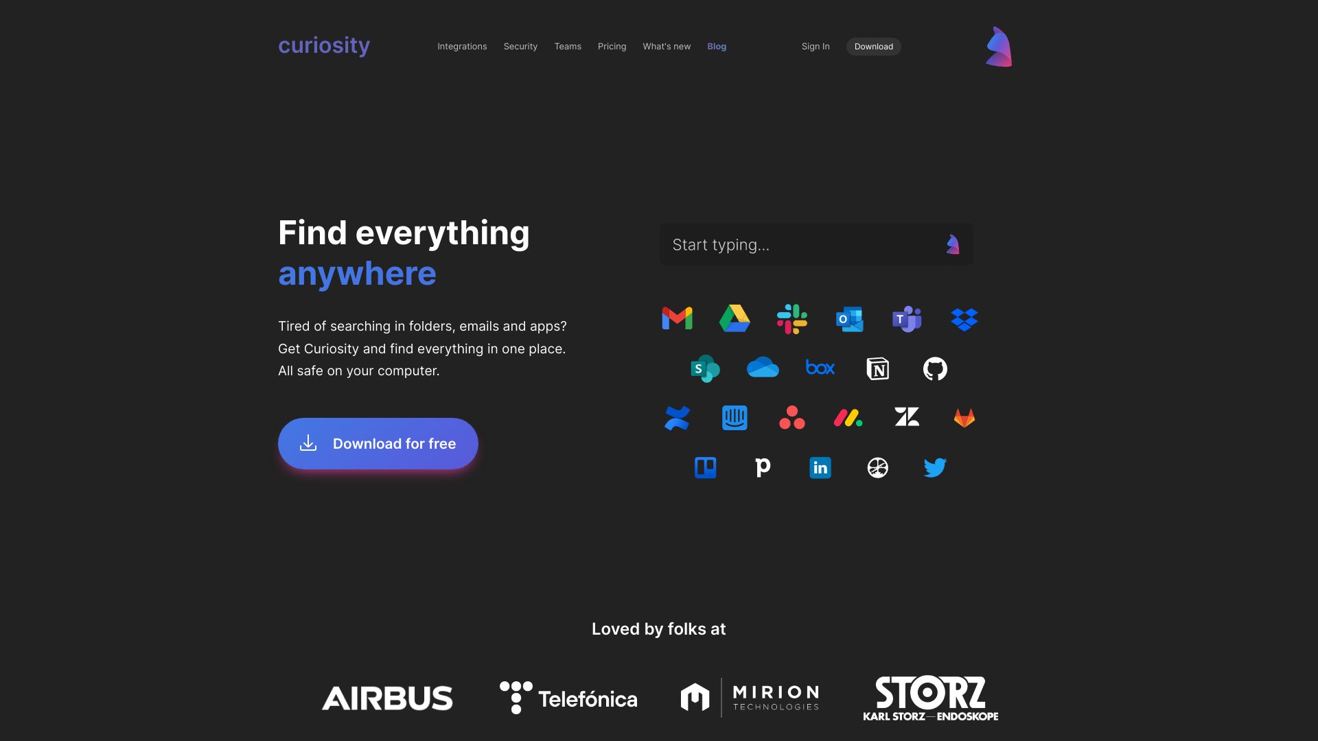 Curiosity AI logo