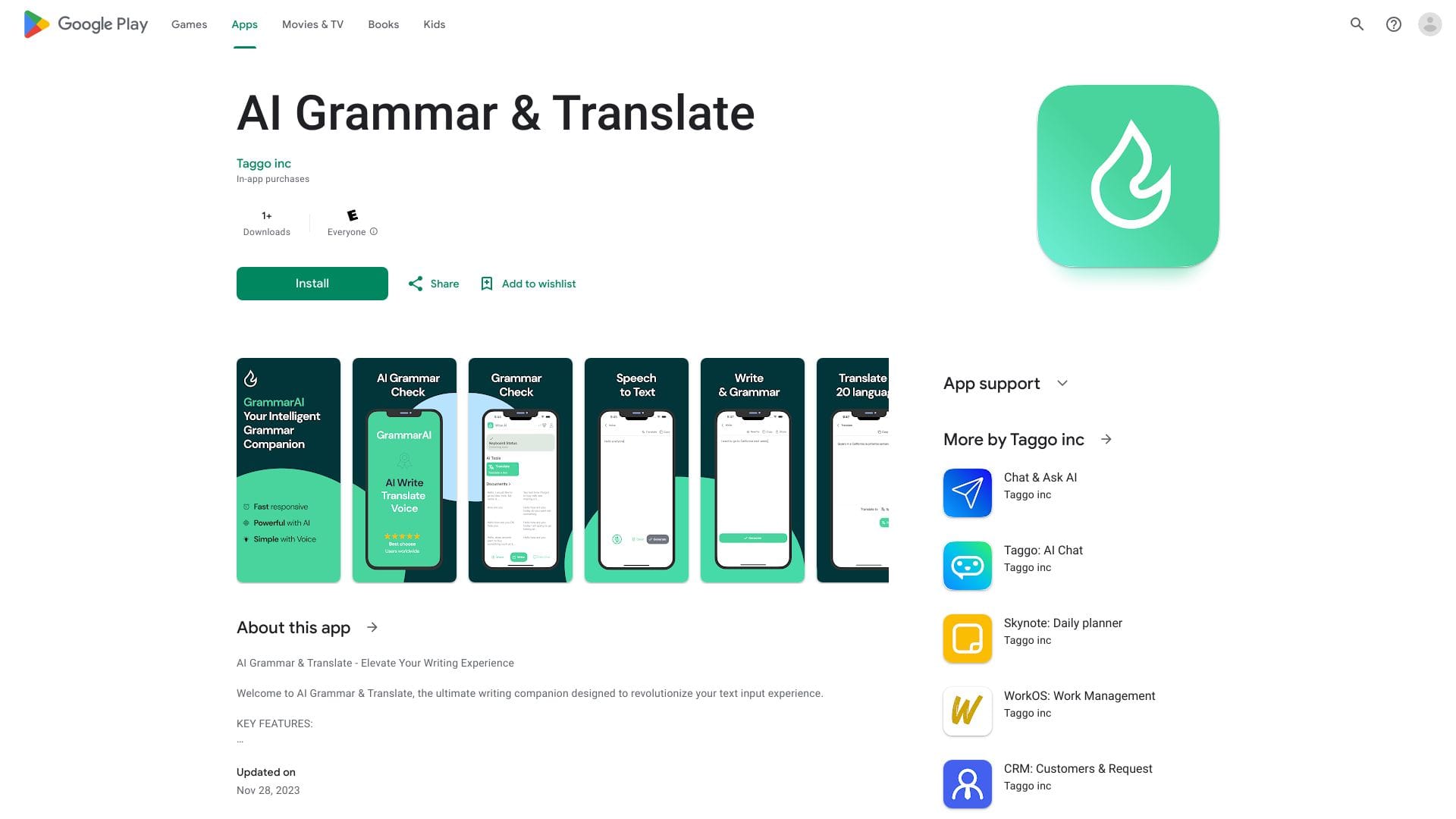 AI Grammar & Translate logo