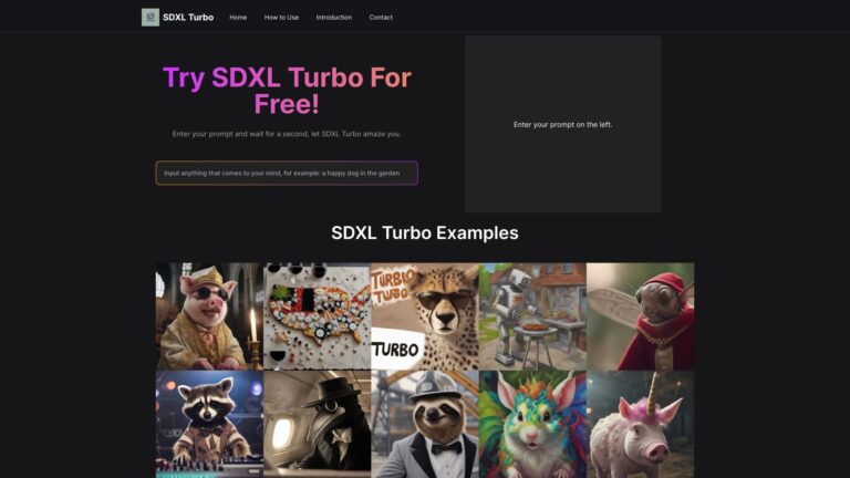 Innovative Sdxl Turbo AI Tool Review