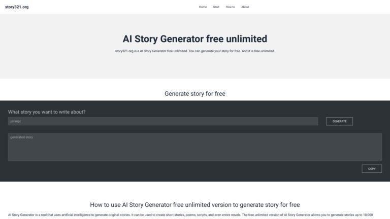 Popular Story321.org AI Tool Review