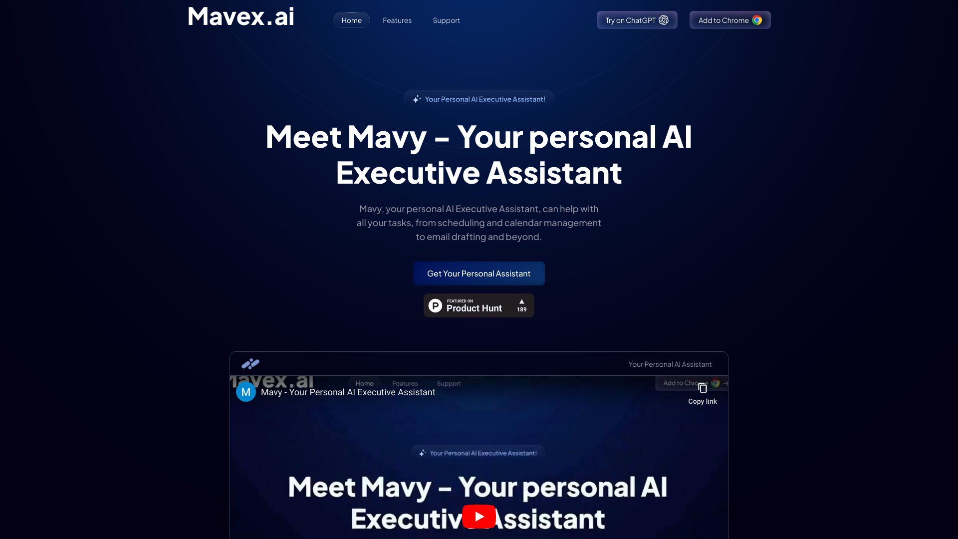 Mavy logo
