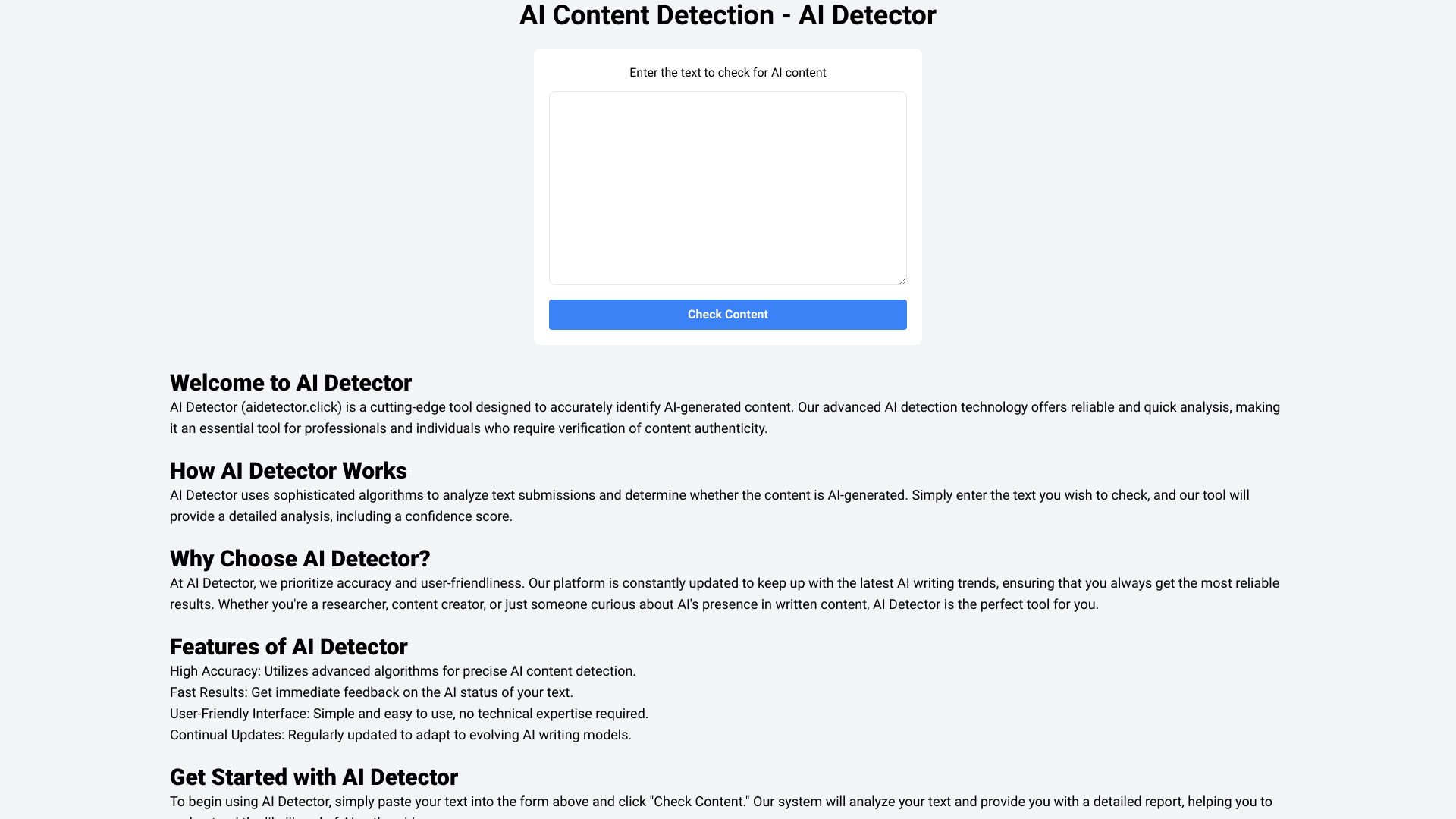 AI Detector logo