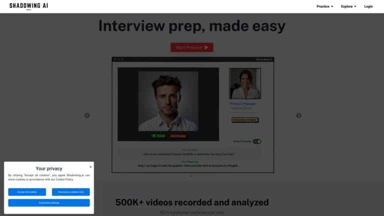 Free Shadowing AI AI Tool Review