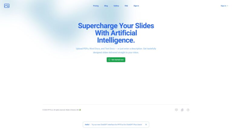 Powerful Pptx.ai AI Tool Review