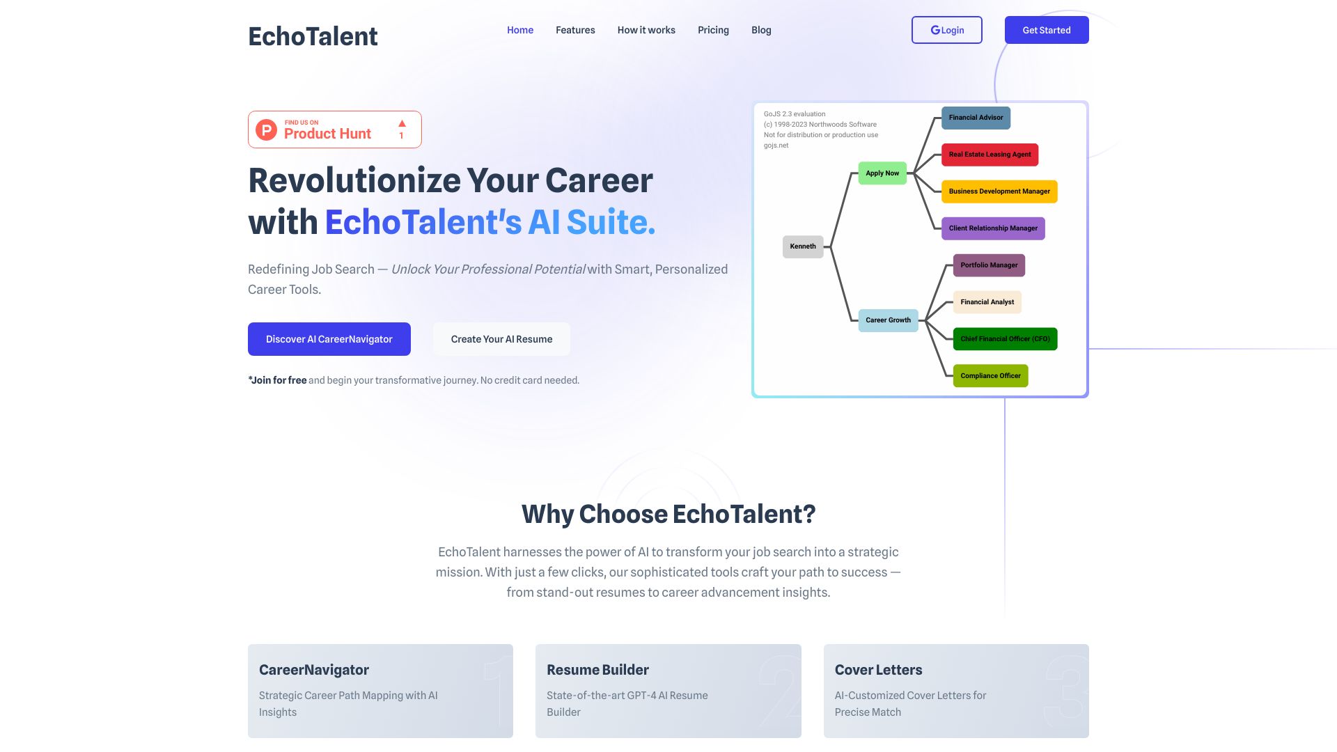 EchoTalent AI logo