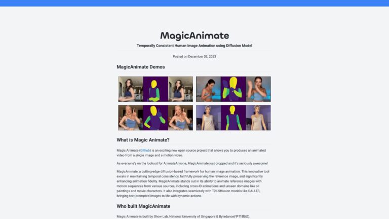 Powerful Magic Animate AI Tool Review