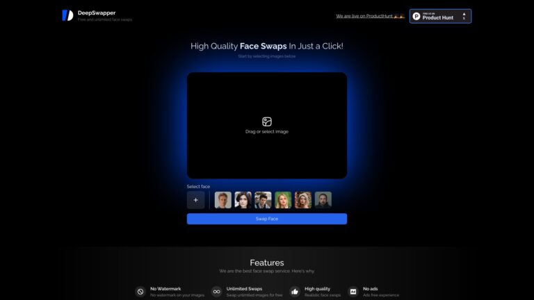 Popular Deep Swapper AI Tool Review