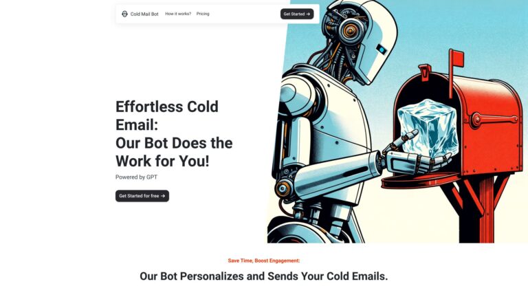 New Cold Mail Bot AI Tool Review
