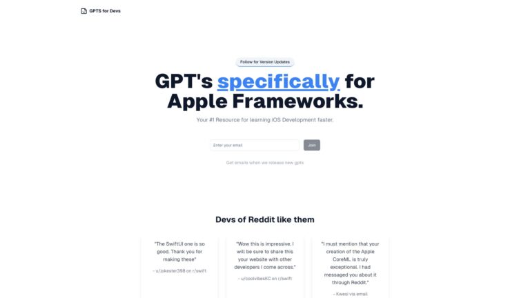 Advanced Gpts For Devs AI Tool Review