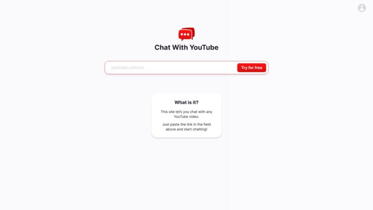 Smart Chat With Youtube AI Tool Review