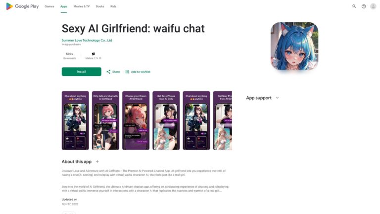 Popular Sexy AI Girlfriend AI Tool Review