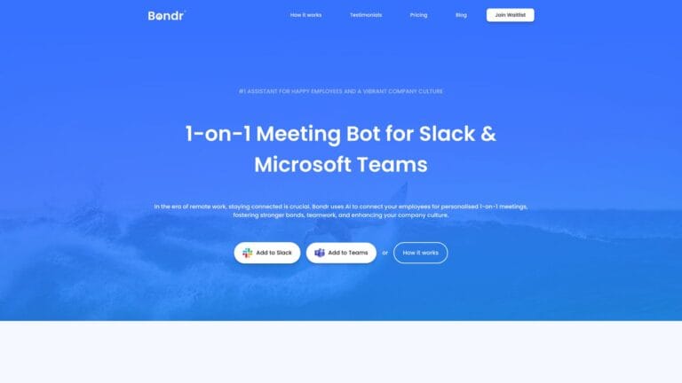 Advanced Bondr AI Tool Review