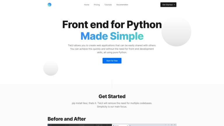 Free Tieui AI Tool Review