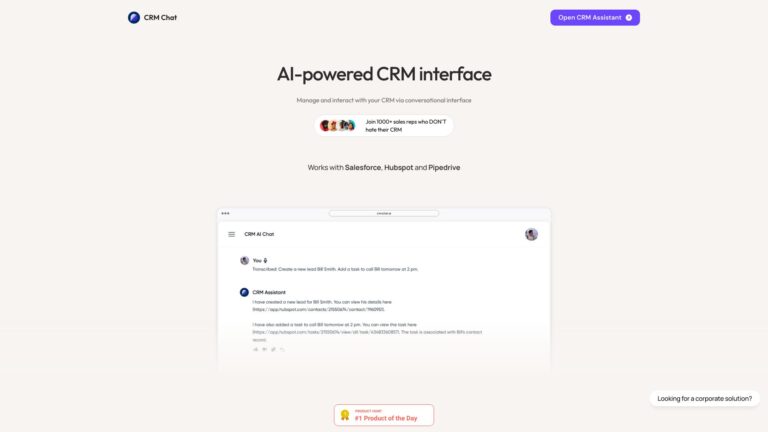 Powerful Crm Chat AI Tool Review