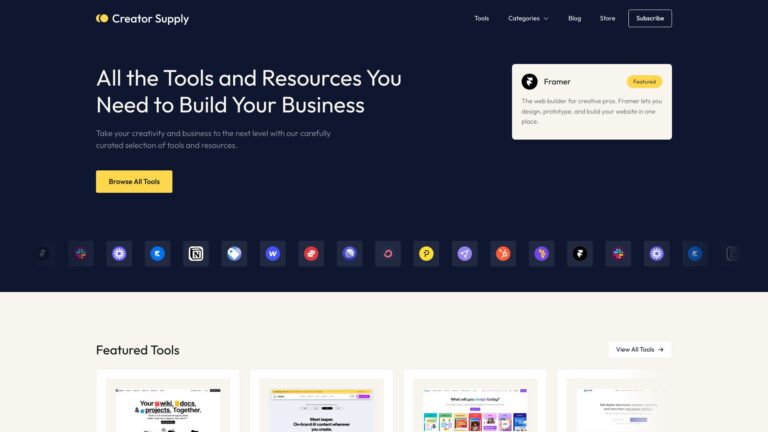 Best Creator Supply AI Tool Review