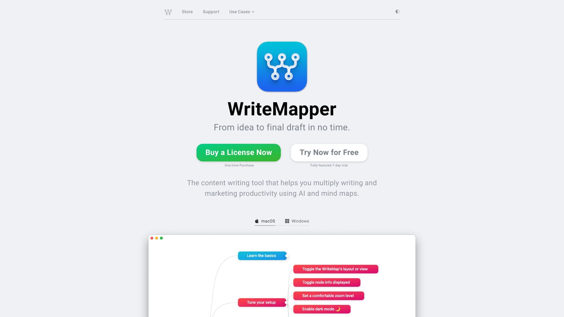 WriteMapper logo