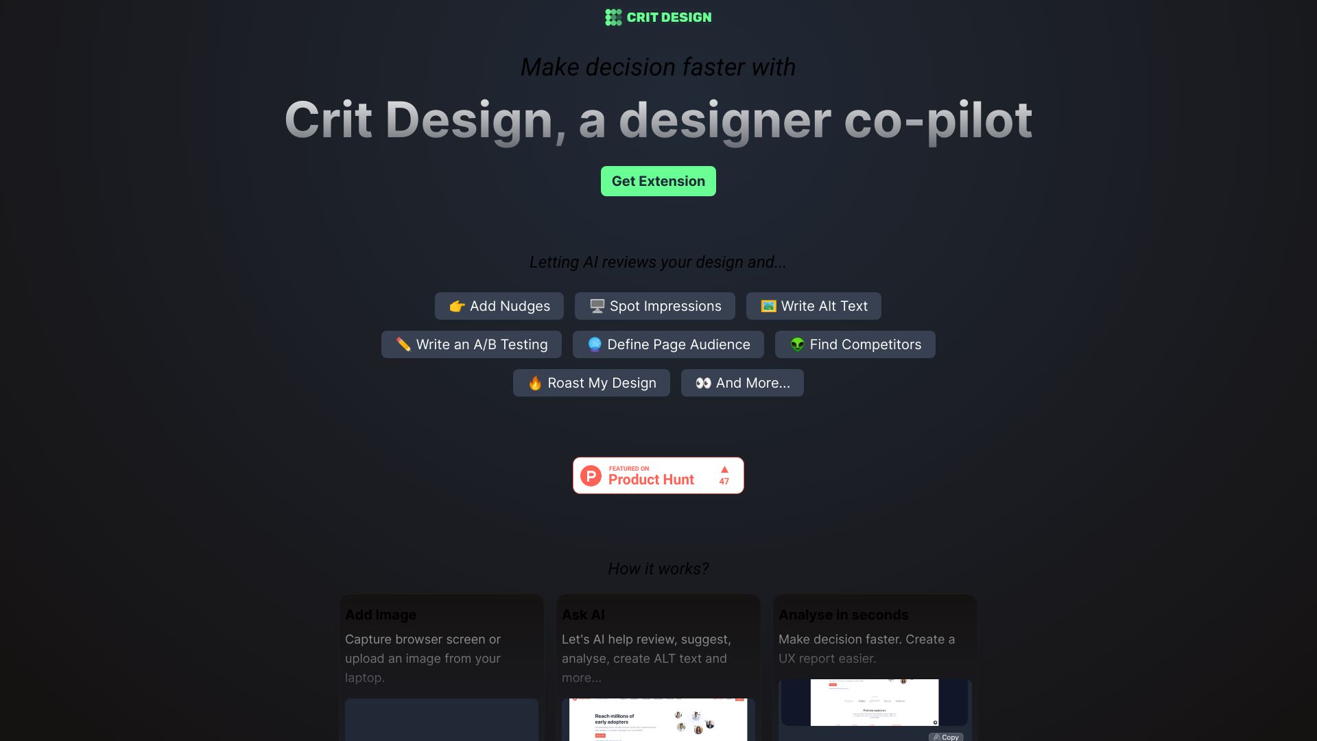 Crit Design logo