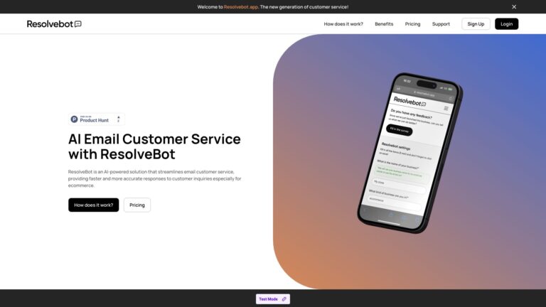 Innovative Resolvebot AI Tool Review