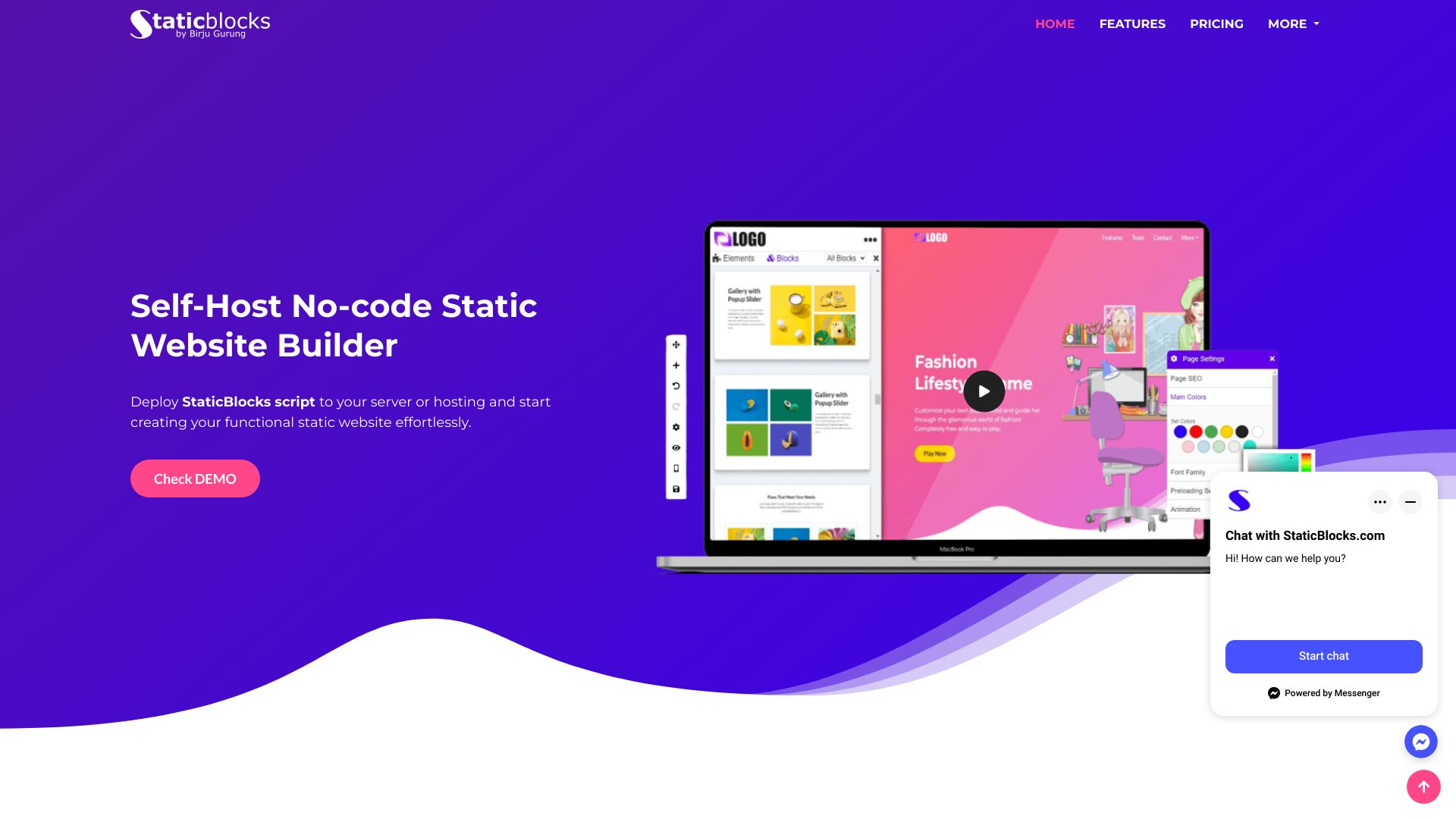 StaticBlocks logo