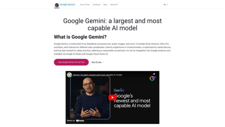 Innovative Googlegemini.co AI Tool Review