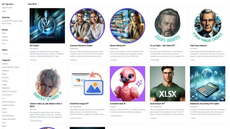 Trending Gpt App Store AI Tool Review
