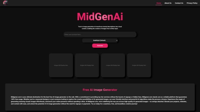 Free Midgenai AI Tool Review