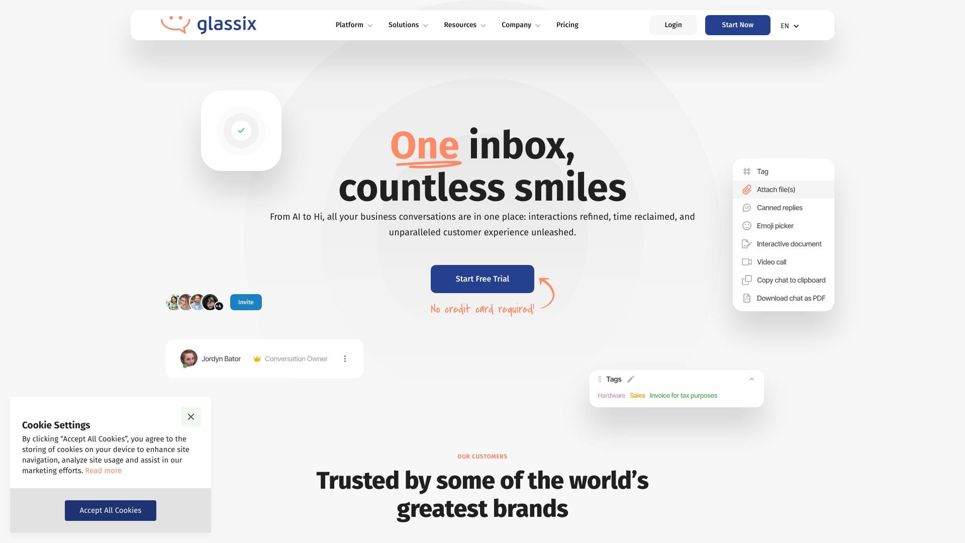 Glassix logo