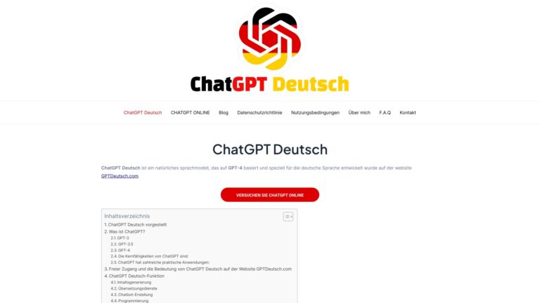 Top Gptdeutsch.com AI Tool Review