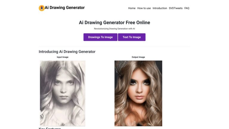 New Drawing AI AI Tool Review