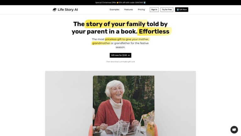 Best Life Story AI AI Tool Review
