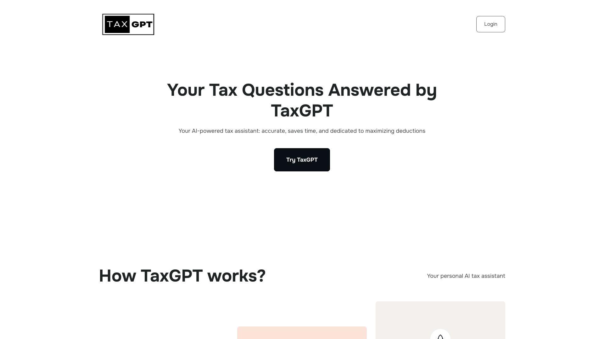 TaxGPT logo