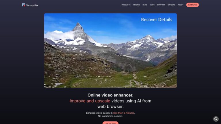 Advanced Tensorpix AI Tool Review