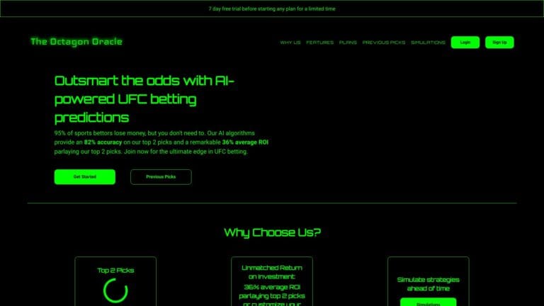 Trending The Octagon Oracle AI Tool Review