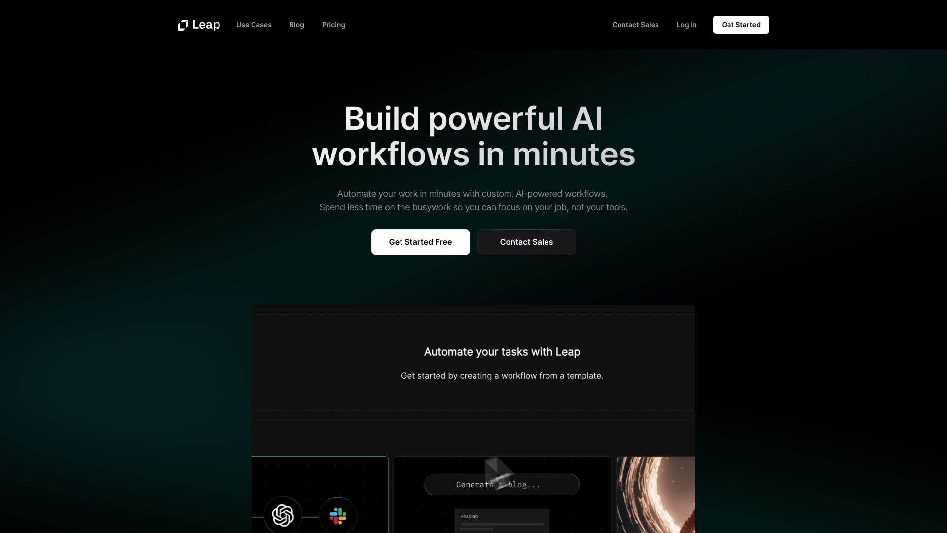 Leap AI logo