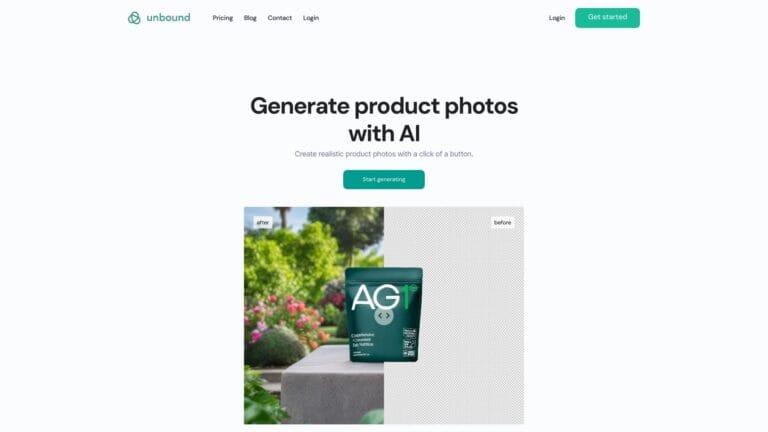Top Unbound – AI Product Photos AI Tool Review