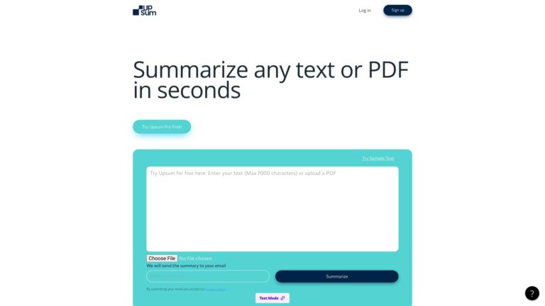 Trending Upsum AI Tool Review