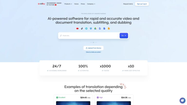 Top Vidby AI Tool Review