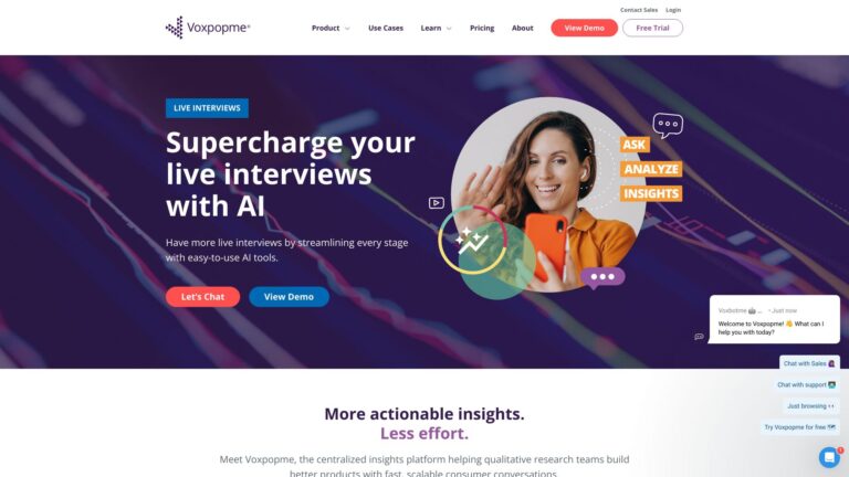 Free Voxpopme AI Tool Review