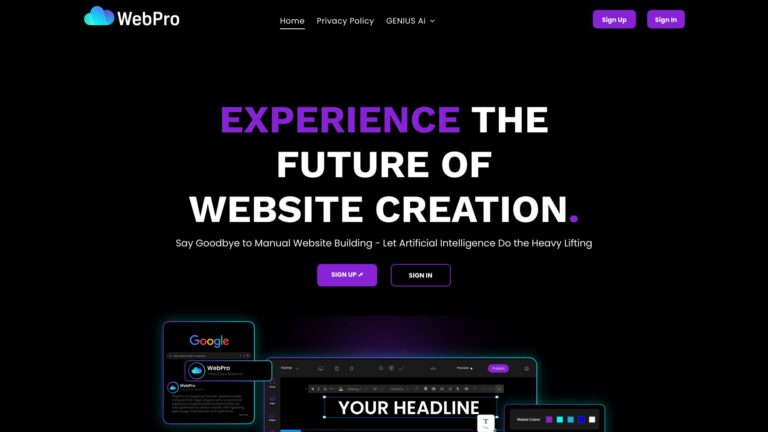 Trending Webpro.ai AI Tool Review