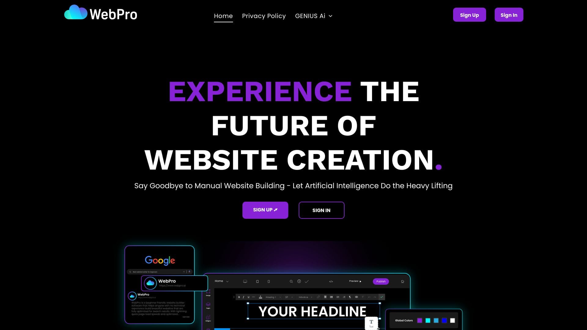WebPro.ai logo