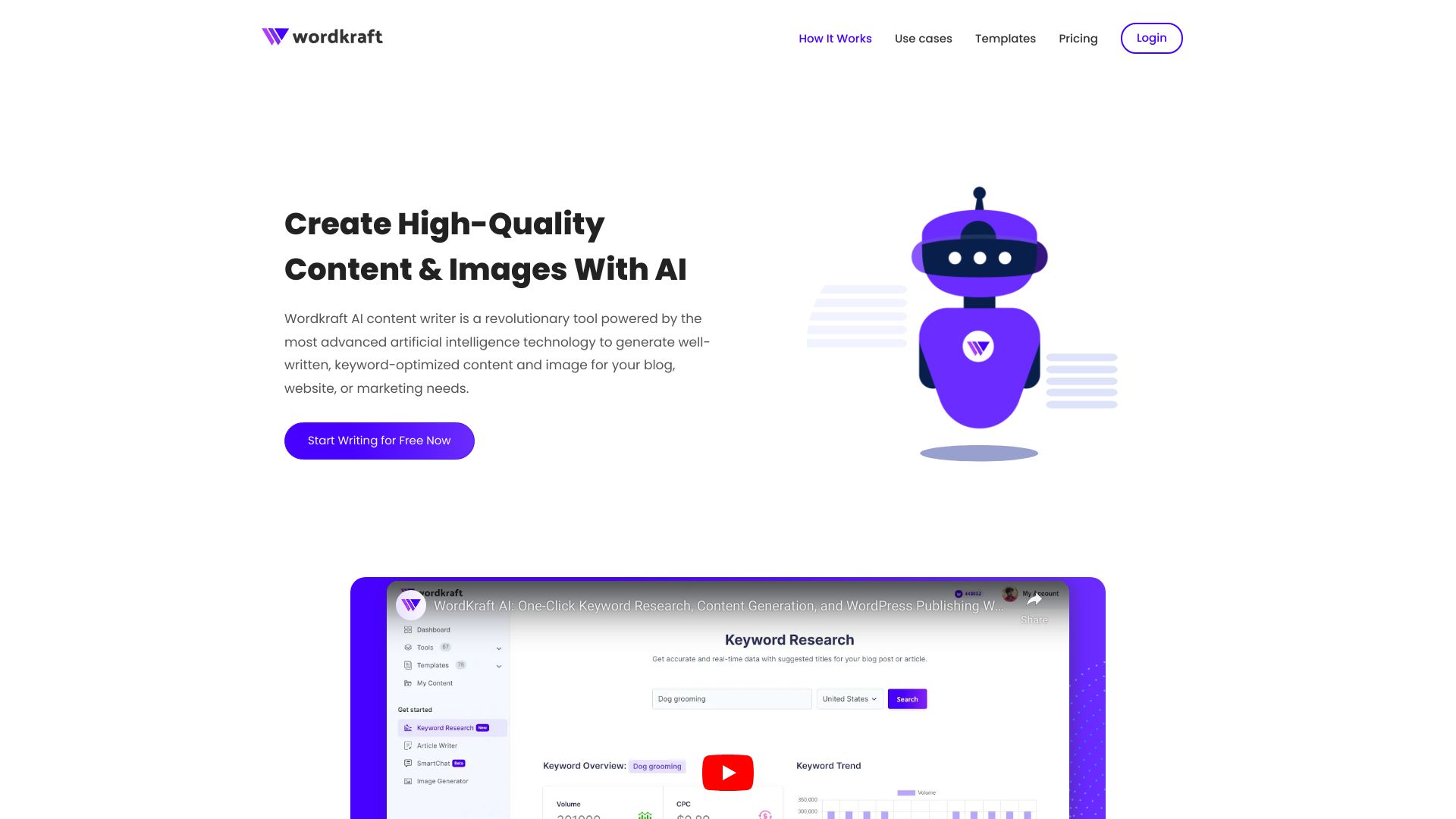 Wordkraft AI logo